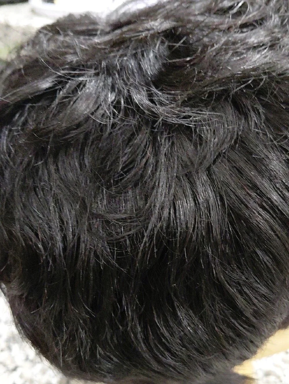 Black Short Pixie Wig for Women - Sleek Style Human Blend
